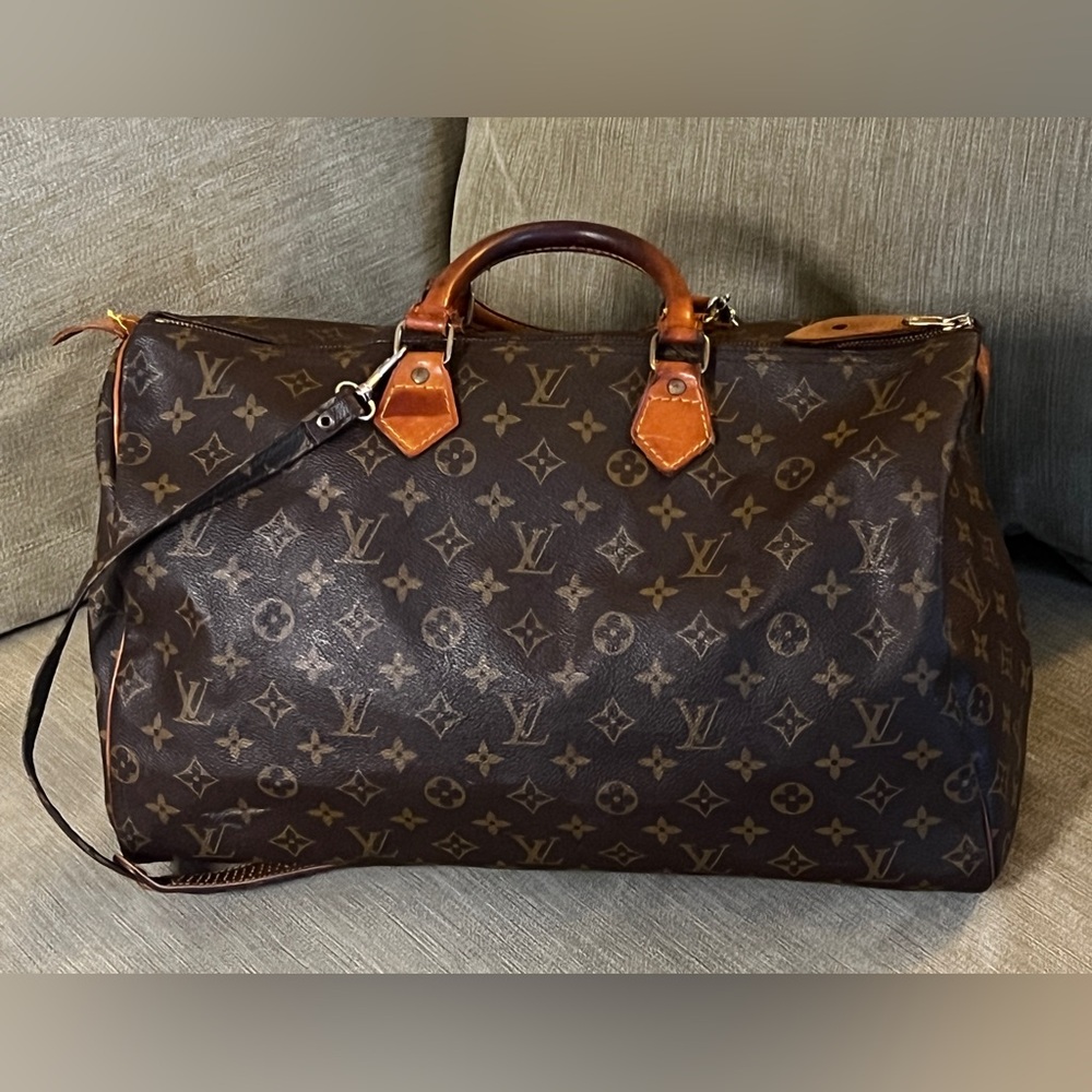Louis Vuitton Mini Boston Bag Handbag Speedy 40 Monogram